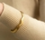 Pulseira Ondulada Ouro 68mm