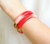 Pulseira Ouro com Degradê Rosa 77mm