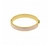 Pulseira Ouro com Rosa 68mm