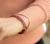 Pulseira Ouro com Rosa Claro 68mm - comprar online
