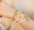 Pulseira Ouro com Strass 67mm na internet