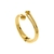 Pulseira Ouro com Strass Âmbar 67mm - comprar online