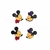 ADESIVO MICKEY E MINNIE M PACOTE 20UN - na internet