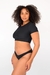 Conjunto Prisc Top Preto Com Calcinha Asa delta na internet