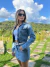 Jaqueta Lateral Arredondada Clara - 100% Algodão - comprar online