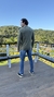 Imagem do Camisa Masculina Manga Longa Linho - Verde