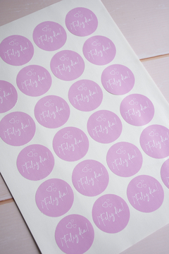 Sticker multiuso "Feliz día"