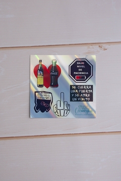 Stickers holográficos - Studio Ceemeyka