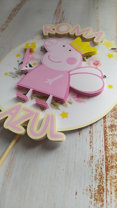 Topper con relieve - Studio Ceemeyka