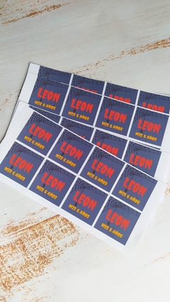 Sticker multiuso cumpleaños - comprar online