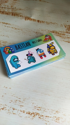 Stickers souvenire x 30unidades - comprar online