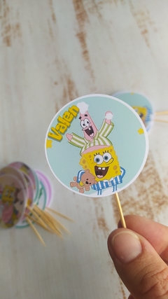 Topper cupcake en internet
