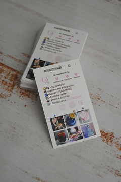 Imagen de Tarjetas personales INSTAGRAM