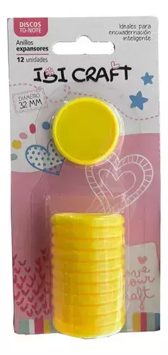 DISCOS EXPANSORES IBICRAFT PARA ENCUADERNADO INTELIGENTE X 12 - comprar online
