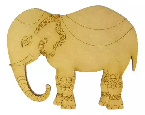 FIGURA DE FIBROFACIL ELEFANTE HINDU - comprar online
