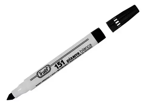 MARCADOR TRABI 151 PARA PIZARRA BLANCA PUNTA FINA - comprar online