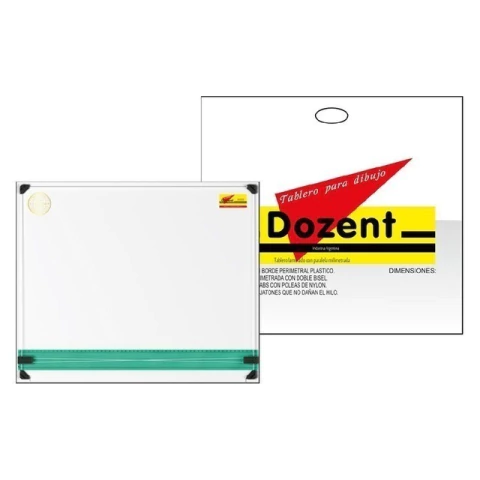 TABLERO DOZENT 40X50CM CON PARALELAS - comprar online