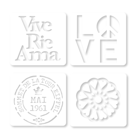 STENCIL EQ ARTE MEDIANO - comprar online