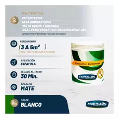 ENDUIDO MURALLON EXTERIOR - comprar online