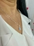 Colar Nossa Senhora Aparecida Cravejada Azul - Loren Pratas