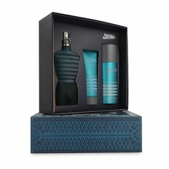 SET JEAN PAUL GAULTIER LE MALE 3PZS 125ML EDT SPRAY/ SHOWER GEL 75ML/ 10ML EDT SPRAY - comprar en línea