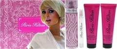 SET PARIS HILTON 4PSZ 100ML EDP SPRAY/ BODY LOTION 90ML/ SHOWER GEL 90ML/ 10ML EDP SPRAY - comprar en línea