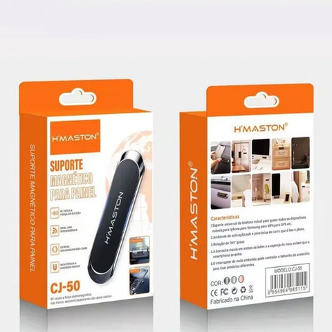 Suporte Magnético Veicular Universal H'Maston CJ-50