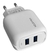 Carregador Turbo H'Maston Y24-2 Compatível Iphone 2 USB 5.1A 25W - Digital Mix 2r