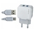 Carregador Turbo H'Maston Y24-2 Compatível Iphone 2 USB 5.1A 25W - loja online
