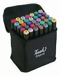 CANETAS DE PINTURA TOUCH 48 CORES