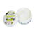 MÁSCARA DE PORCELANA CLAREADORA COM DOLOMITA E ÓLEO DE ROSA MOSQUETA 130G VEGANA - PURE BEAUTY