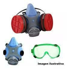 Respirador modelo buconasal Confos / filtros rosca - tienda online