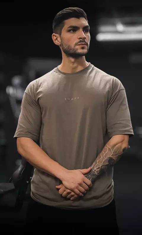Remeron Oversize Essential - Leña