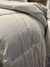 Acolchado piel de durazno gris perla Q - comprar online