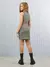 VESTIDO JACQUARD GRID - comprar online