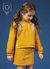 Conjunto Feminino Infantil Em Moletom