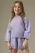 Conjunto Menina Infantil em Tricô