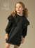 Vestido Feminino Infantil Em Meia Malha