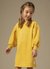 Vestido Slounge Feminino Infantil Em Moletom