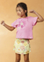 Conjunto Infantil Dopamine Floral