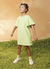 Vestido Infantil Verde