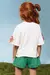 Short Infantil Menina Crafting Details na internet