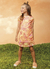 Vestido Infantil Hibiscus Bright