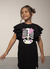 Vestido Infantil Bones - Brilha No Escuro