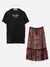 CONJUNTO T-DRESS E SAIA DE TULE na internet