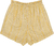 SHORT LISTRADO AMARELO na internet