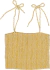 TOP LASTEX AMARELO - comprar online