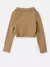 BLAZER LINHO CARAMELO - FUTURE