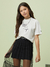TEE CROPPED ML PEROLA