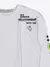 BLUSA WORD BRANCA na internet